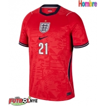 Camiseta Inglaterra Eberechi Eze #21 Visitante Equipación Mundial 2026 manga corta